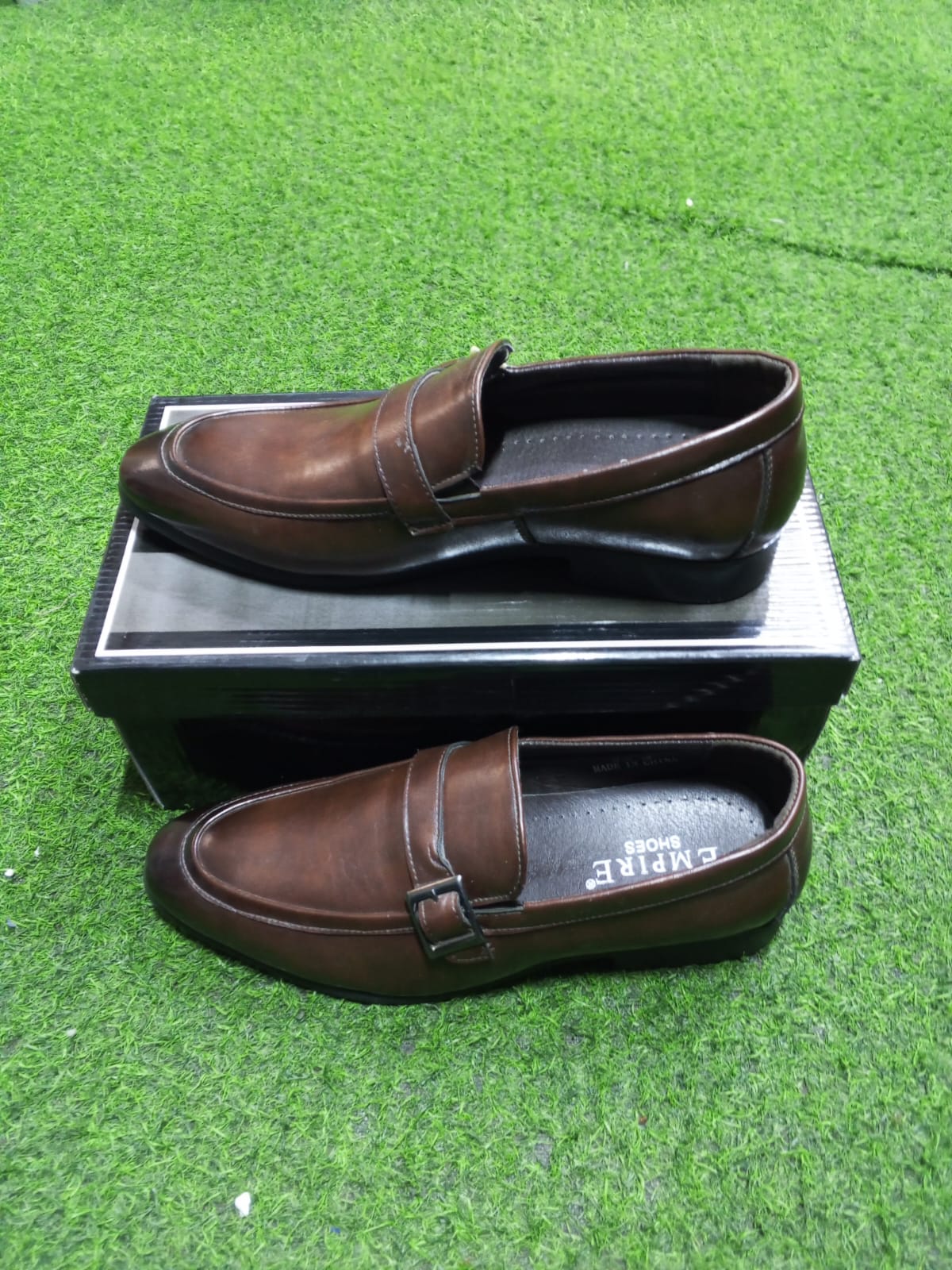 Empire leather loafers