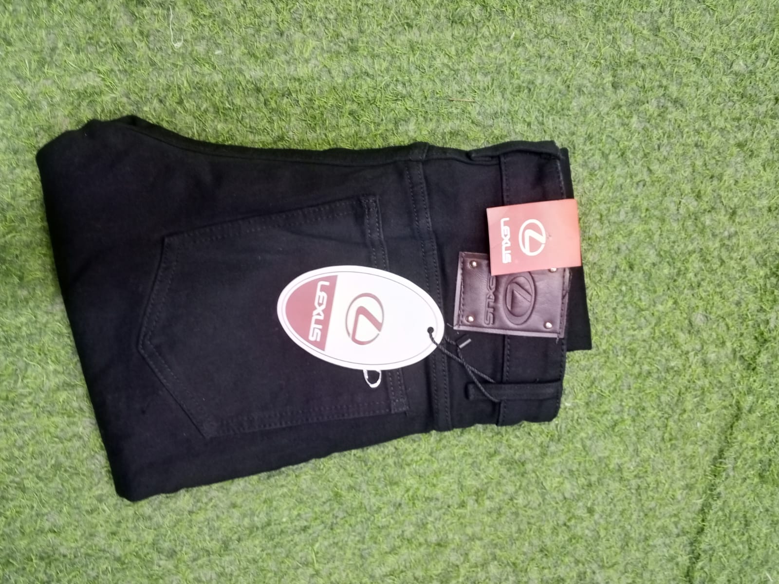 Black Lexus denim jeans
