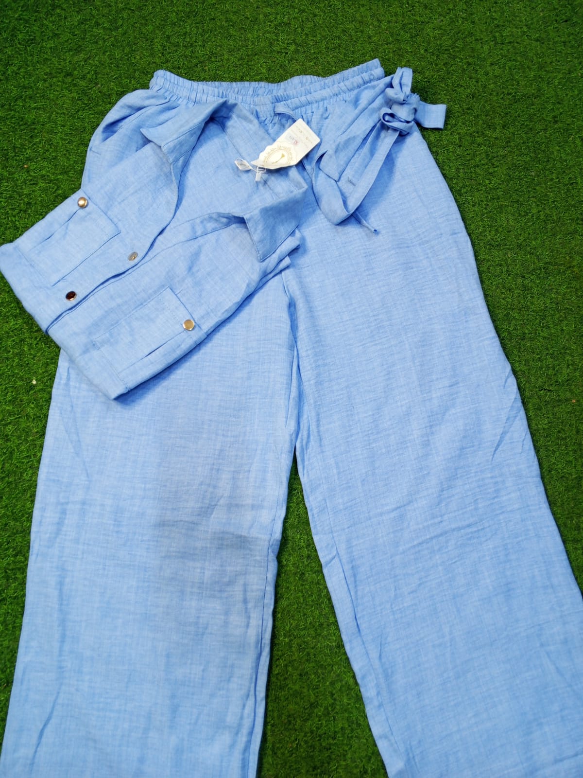 Elegant palazzo pant set