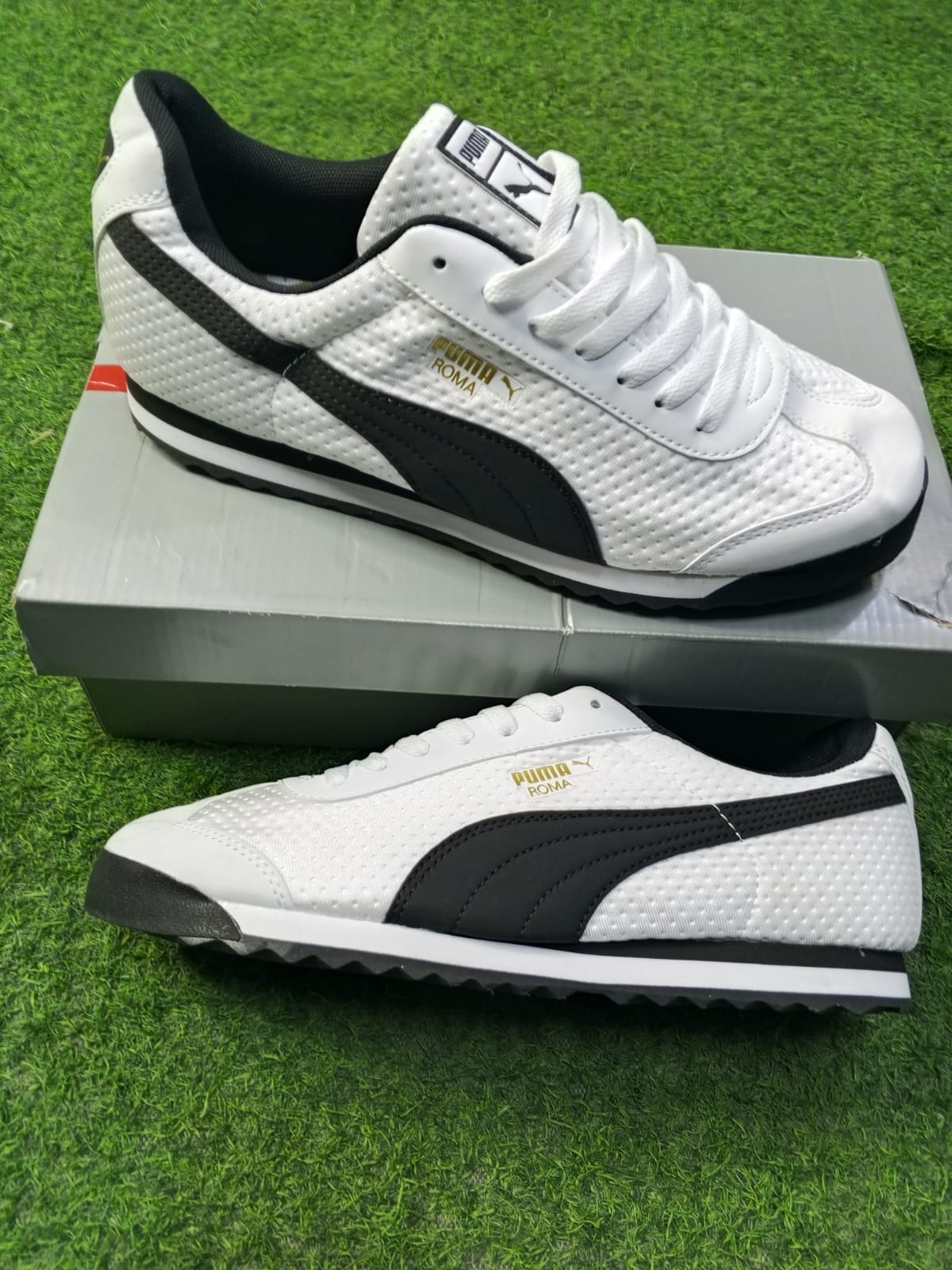 puma roam basic white