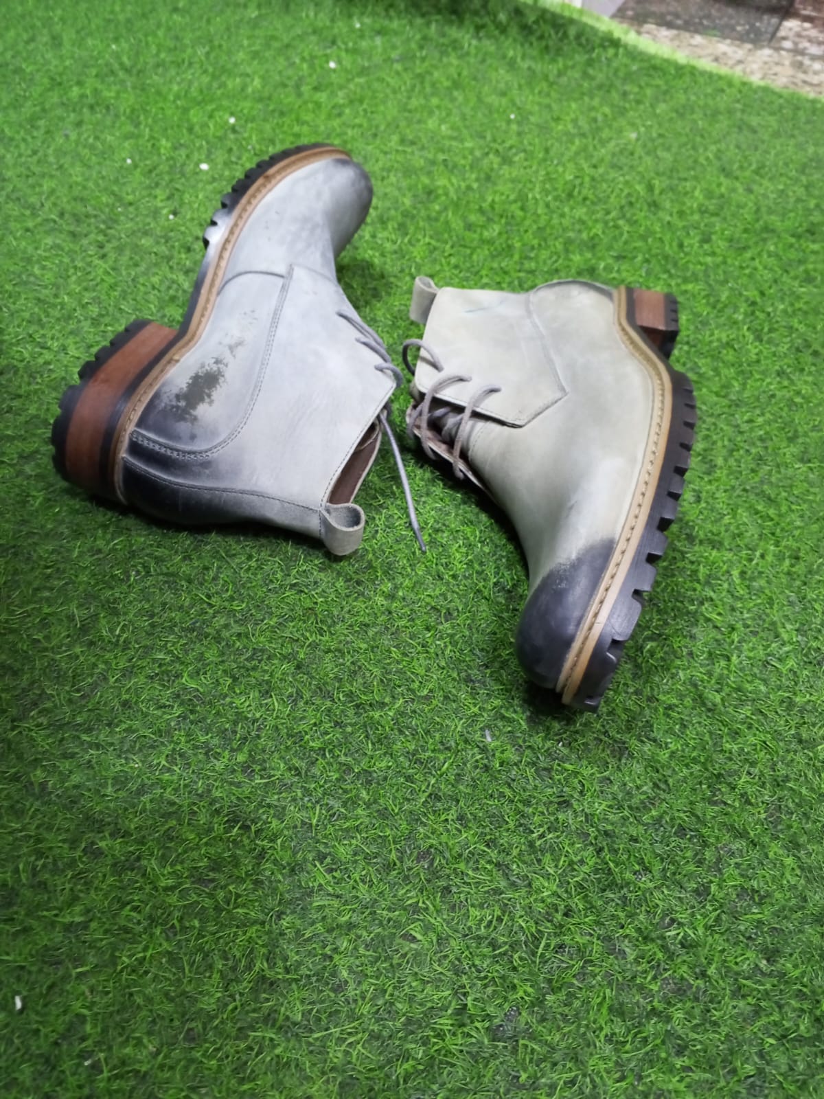 Leather Chukka Boots
